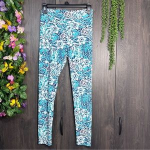 🌼3/$30🌼LulaRoe Floral Tropical Printed One Size Leggings